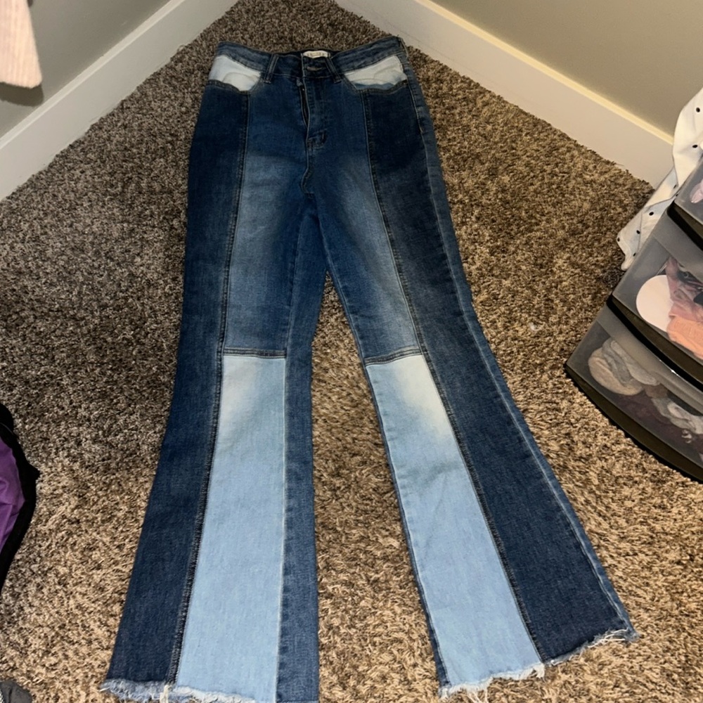 High Rise Flare Jeans
